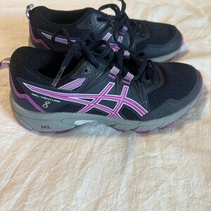 Girls ASICS running sneakers